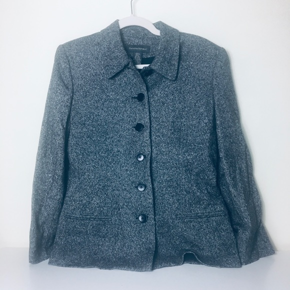 Banana Republic Jackets & Blazers - NWT Banana Republic silk wool blend gray blazer 8